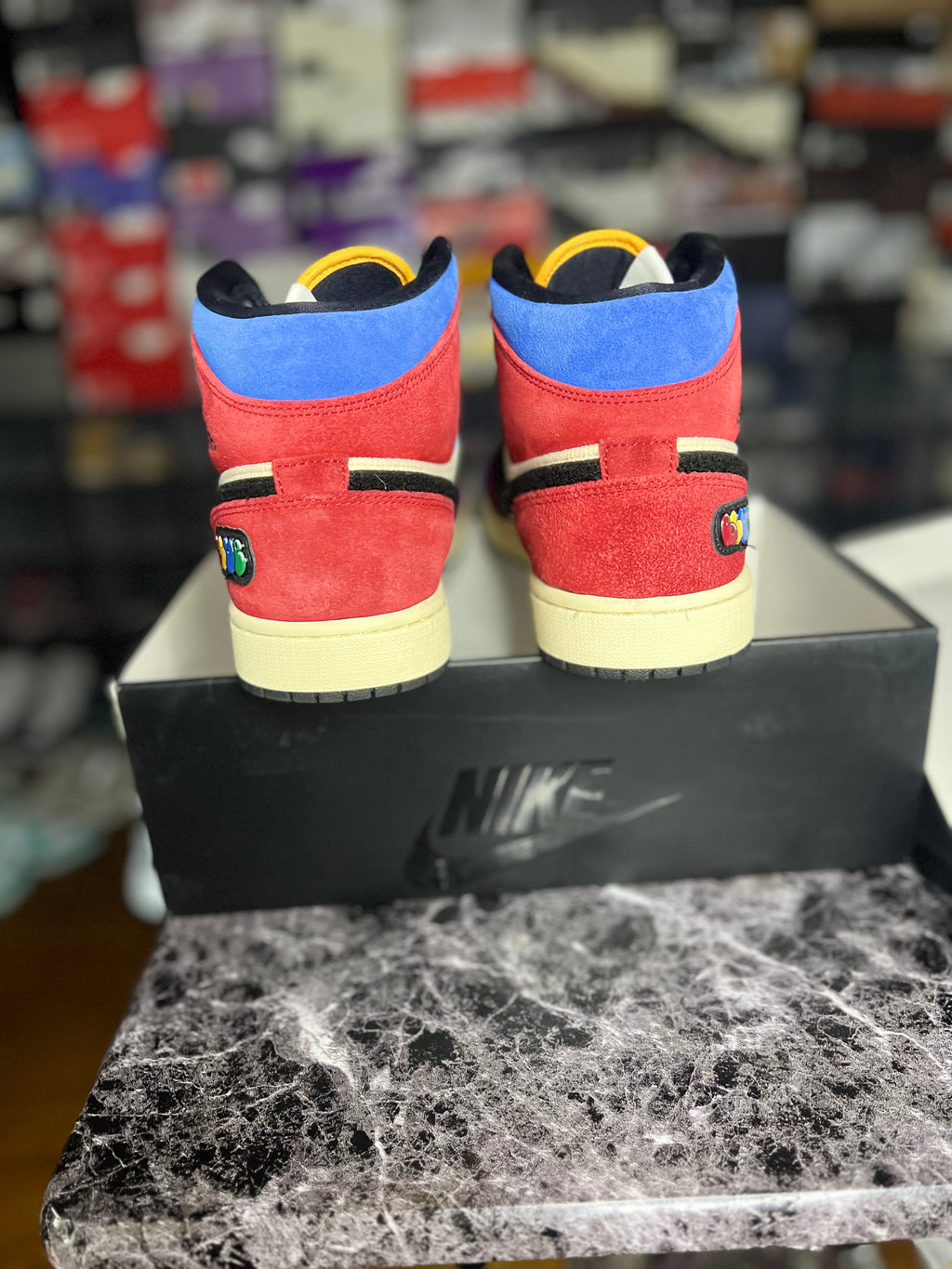 Air Jordan 1 Mid SE "Fearless Blue the Great" (11M) *NEW)