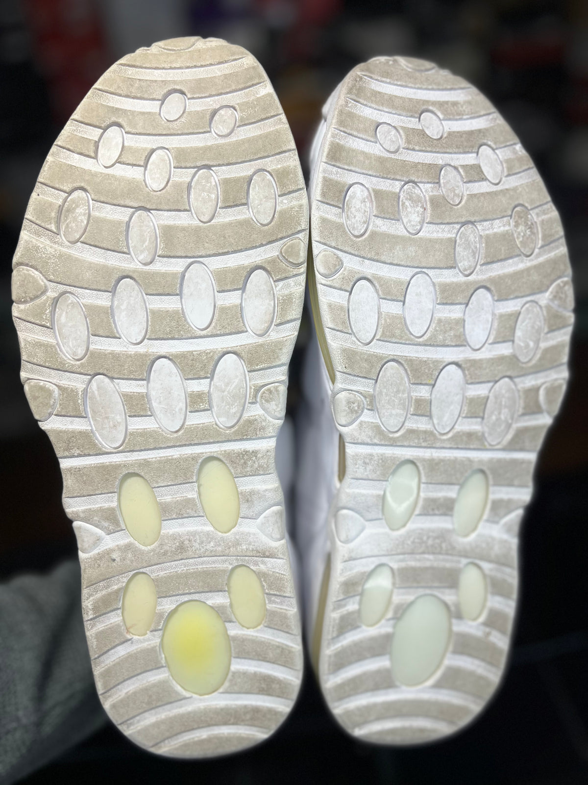 Nike Air Max Uptempo 95 “Tripple White” (9M) *Pre-Loved”