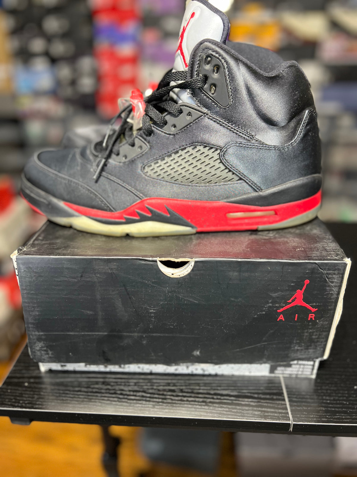 Air Jordan 5 Retro “Satin Bred” (11M) *Pre-Loved*