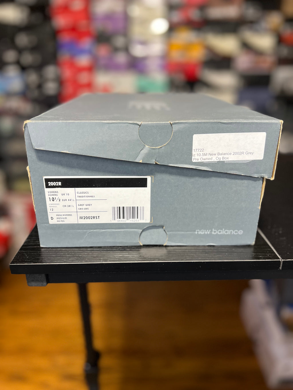 New Balance 2002R “Steel Grey Orca” (10.5M) *Pre-Loved*