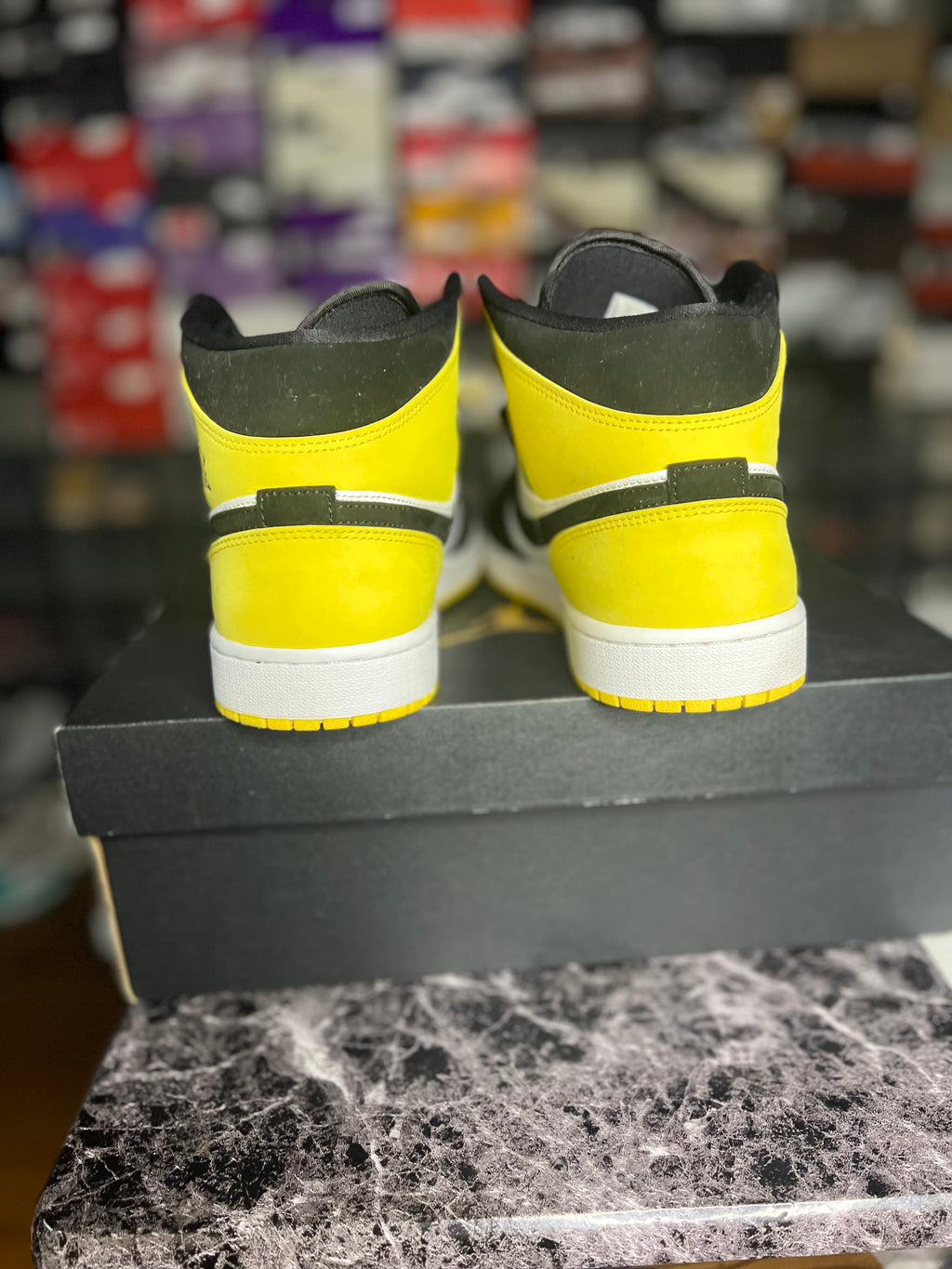 Air Jordan 1 “Yellow Black Toe” (10.5M) *Pre-Loved*