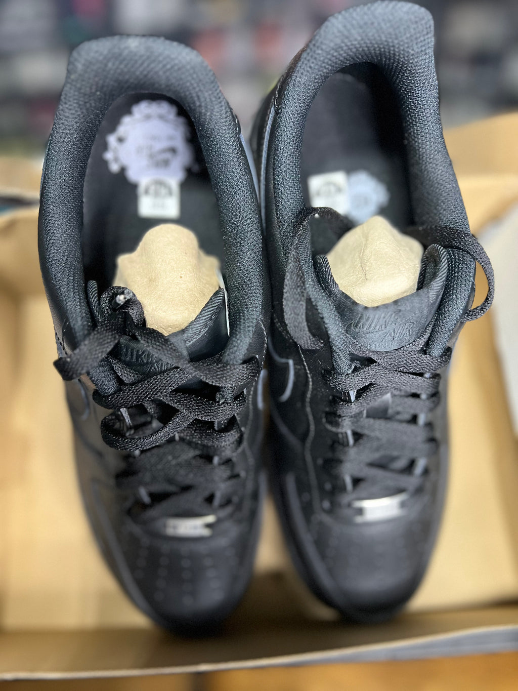 Nike Air Force 1 ‘07 “Black” (11.5M) *NEW*