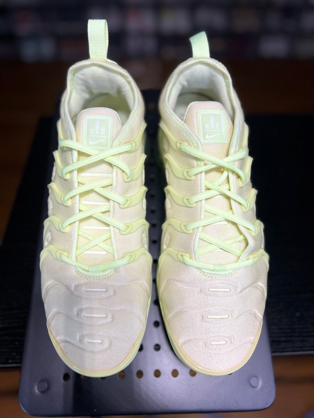Nike Air VaporMax Plus “Barely Volt” (10W) *Pre-Loved*