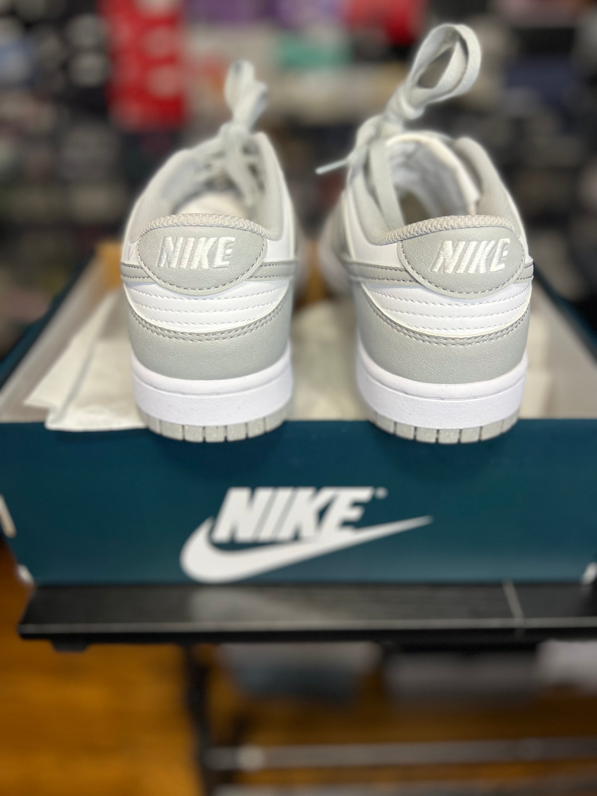 Nike Dunk Low Next Nature “Loght Smoke Grey” (6.5Y) *Pre-Loved*