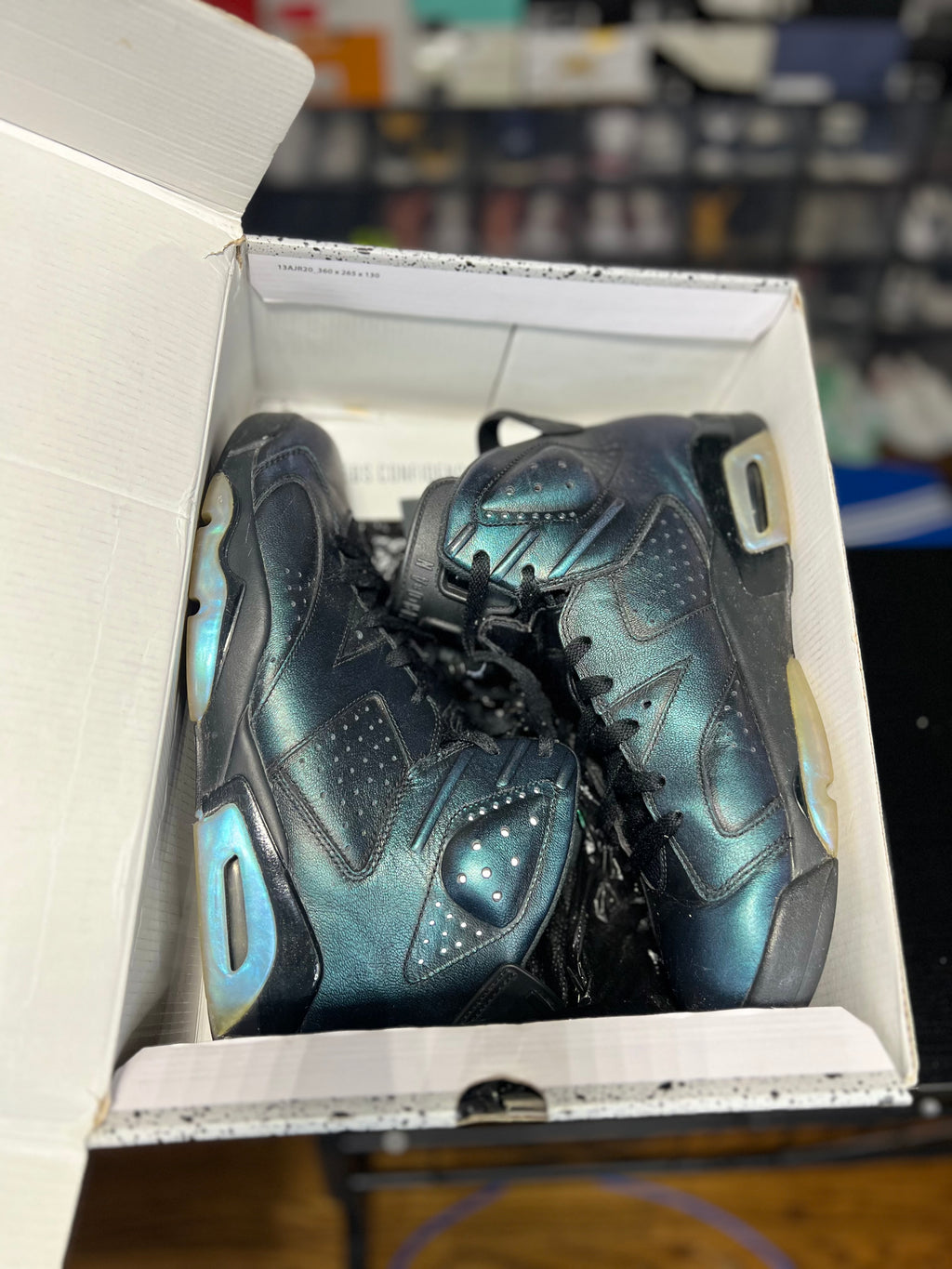 Jordan 6 Retro “All-Star Chameleon” 2017 (11M) *Pre-Loved*