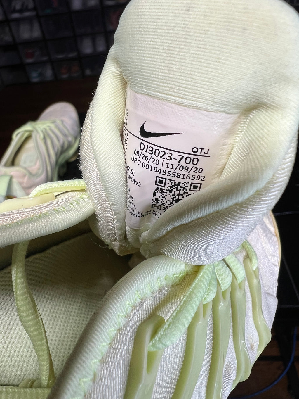 Nike Air VaporMax Plus “Barely Volt” (10W) *Pre-Loved*