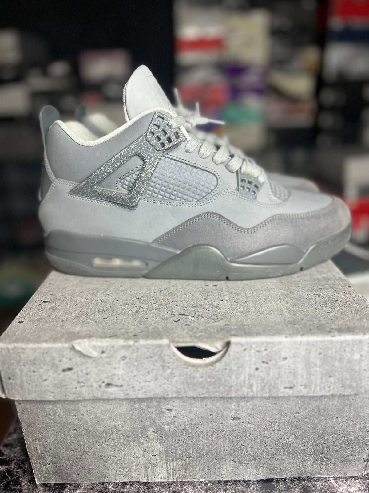 Jordan 4 Retro SE Paris Olympics Wet Cement *Pre-loved*