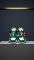Nike Dunk Low Off-White Pine Green