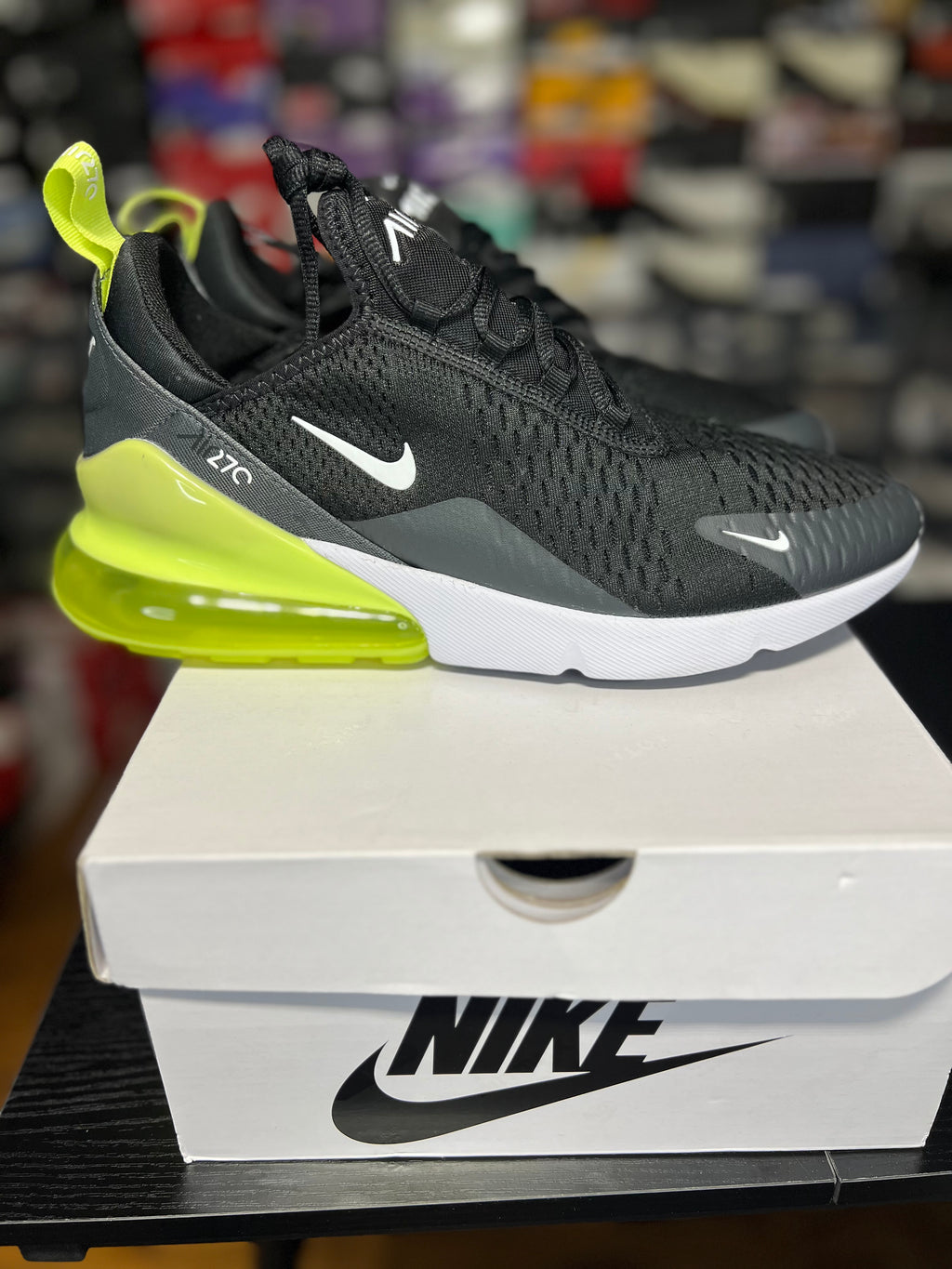 Nike Air Max 270 “Black Light Lemon Twist” (10.5M) *NEW*