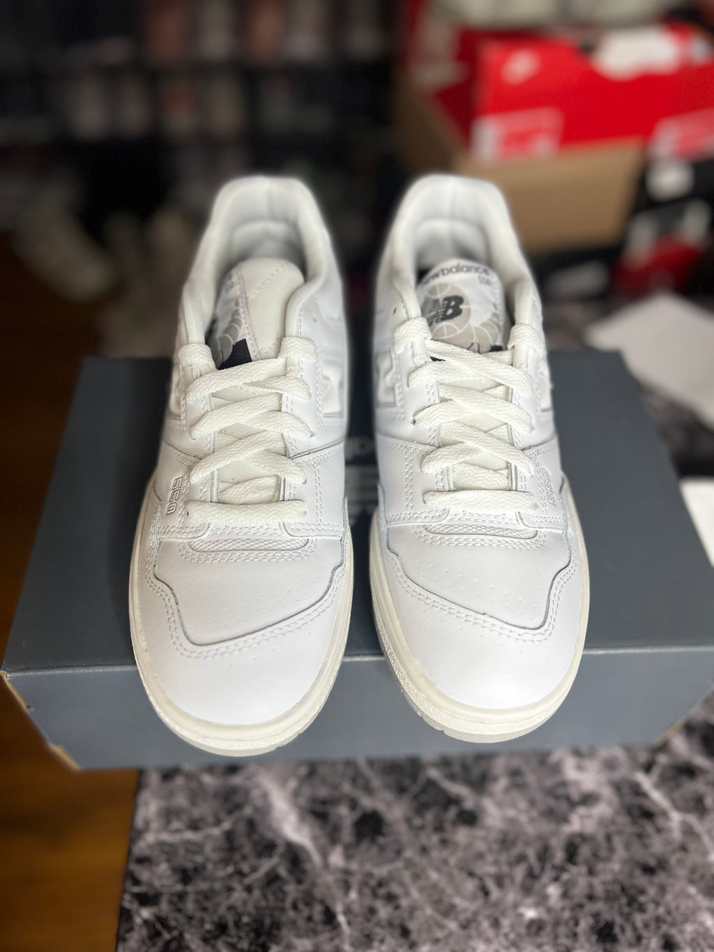 New Balance 550 "White Grey" (7Y) *NEW*