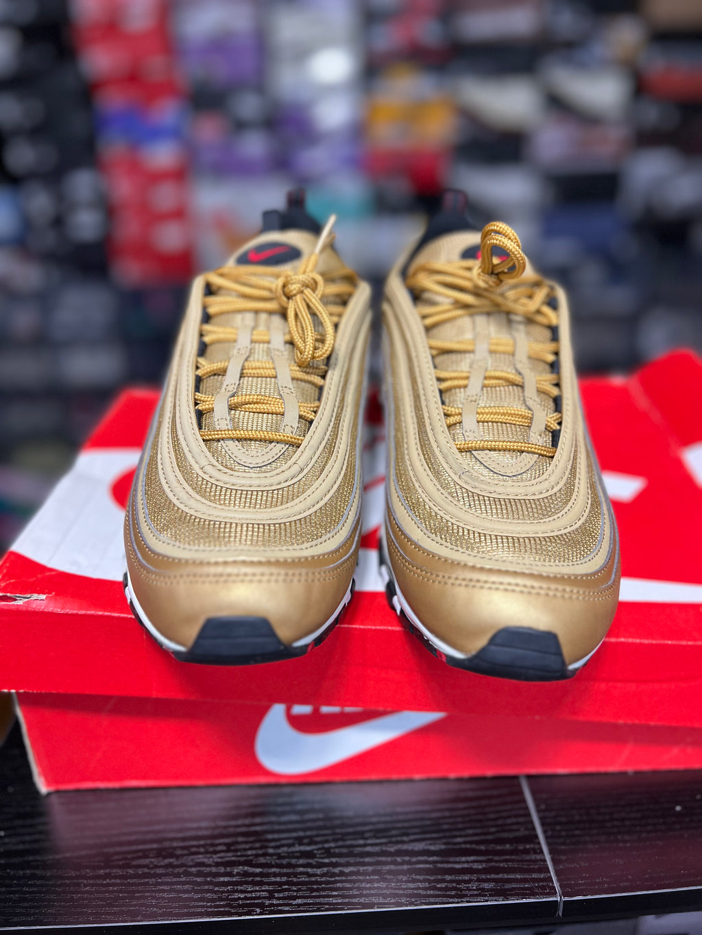 Nike Air Max 97 OG QS “Metallic Gold” (11.5M) *Pre-Loved*