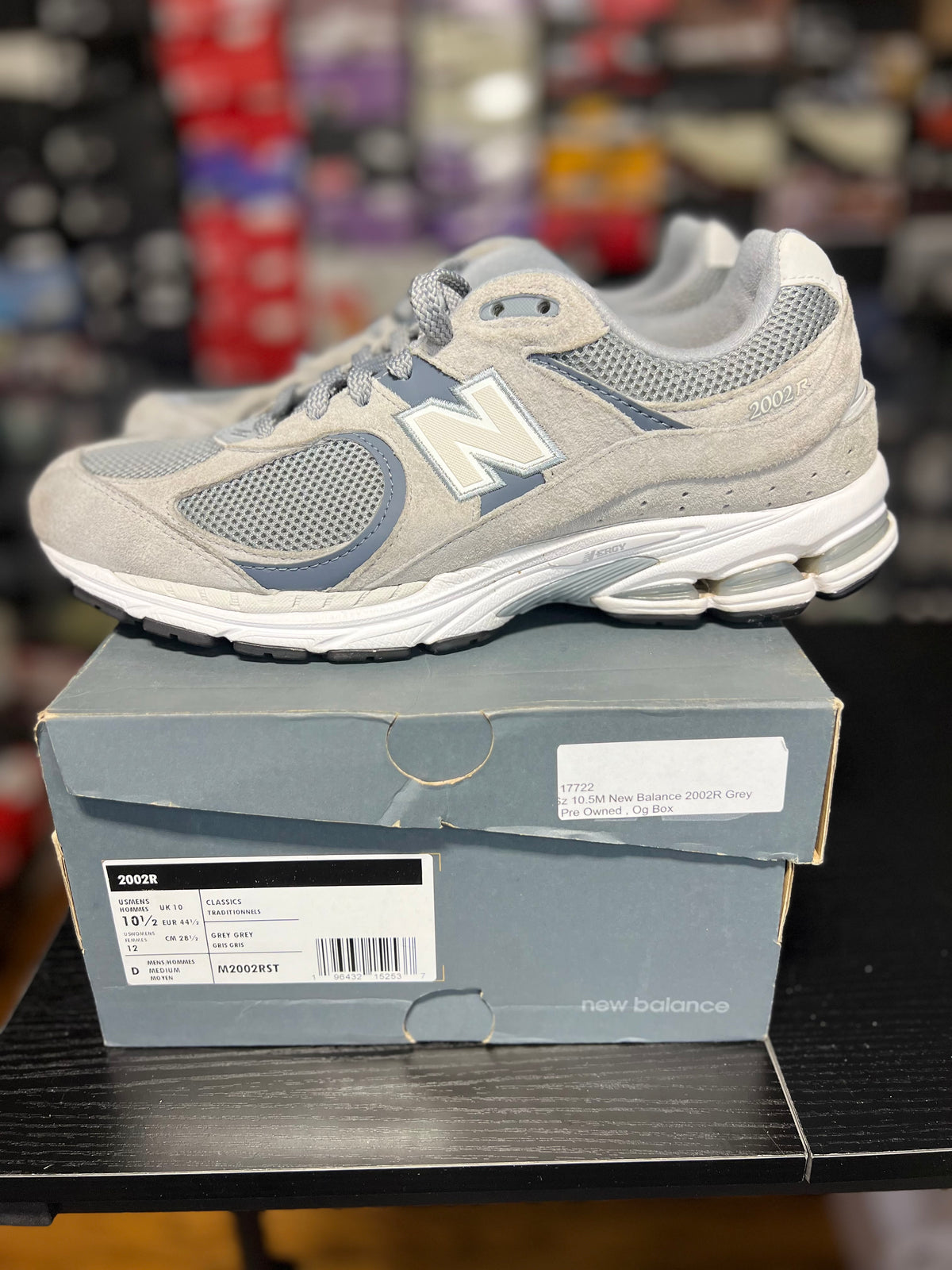 New Balance 2002R “Steel Grey Orca” (10.5M) *Pre-Loved*