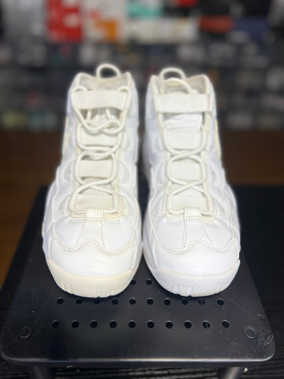 Nike Air Max Uptempo 95 “Tripple White” (9M) *Pre-Loved”
