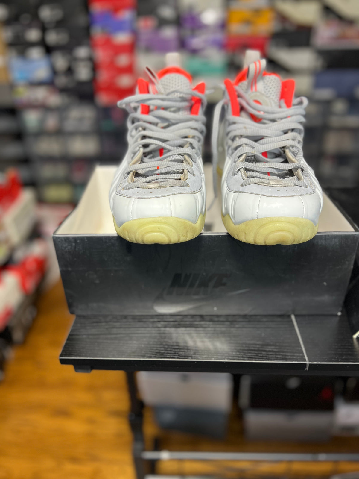 Nike Air Foamposite Pro "Pure Platinum 'Yeezy'" (10.5M) *Pre-Loved*