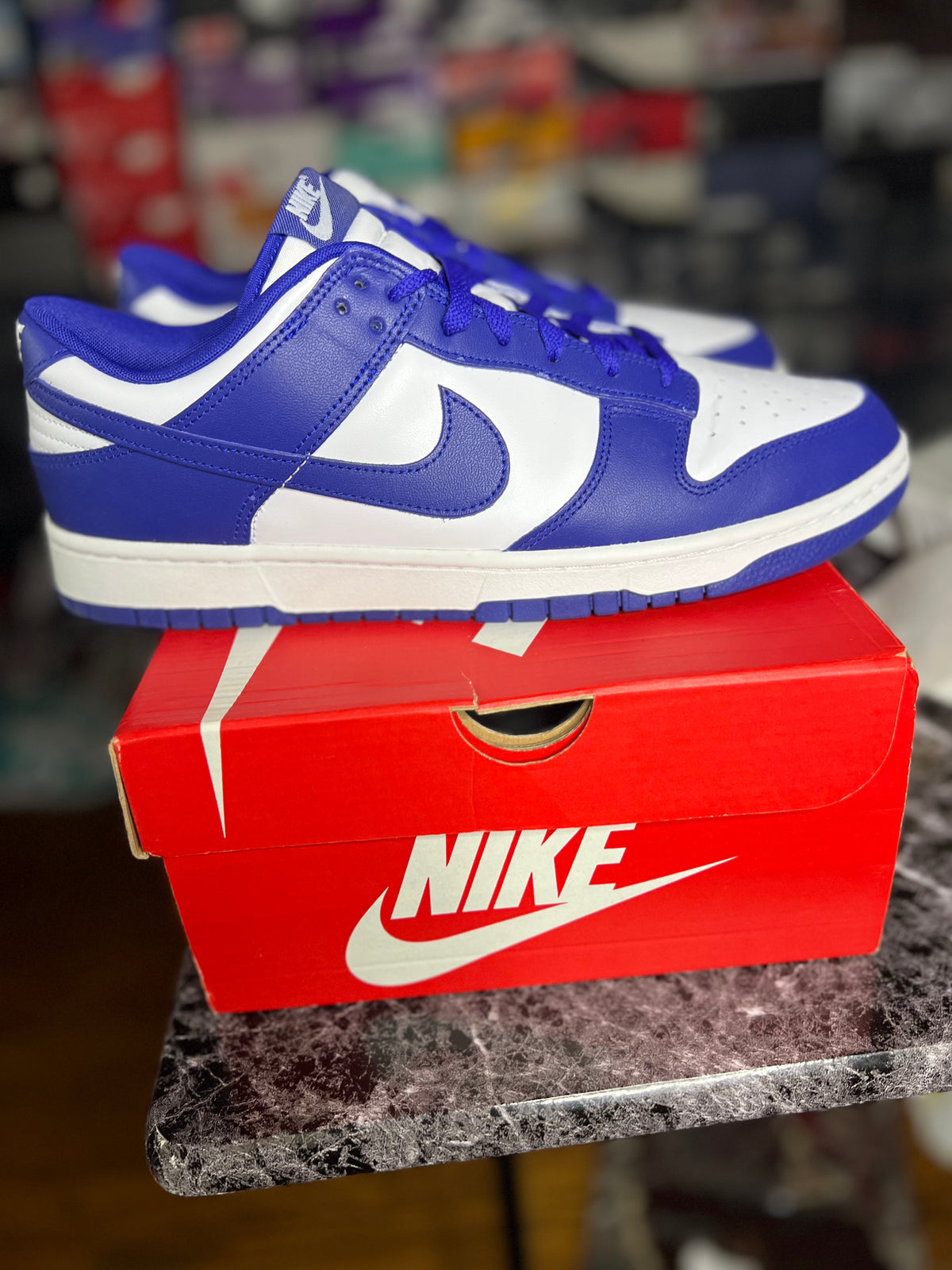 Nike Dunk Low Retro "Concord" (12M) *Pre-Loved*