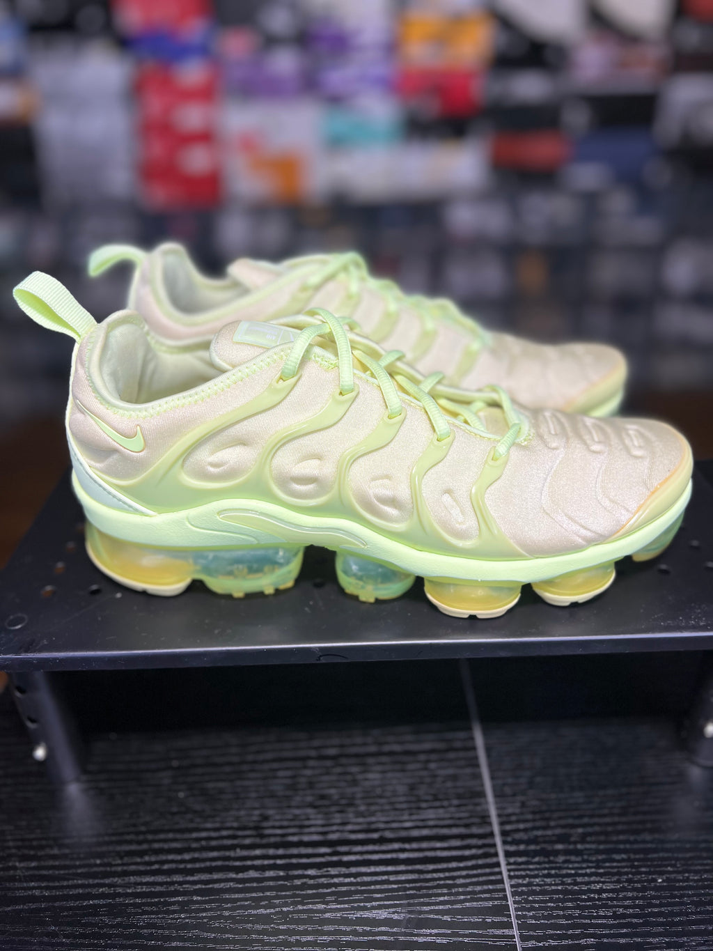 Nike Air VaporMax Plus “Barely Volt” (10W) *Pre-Loved*