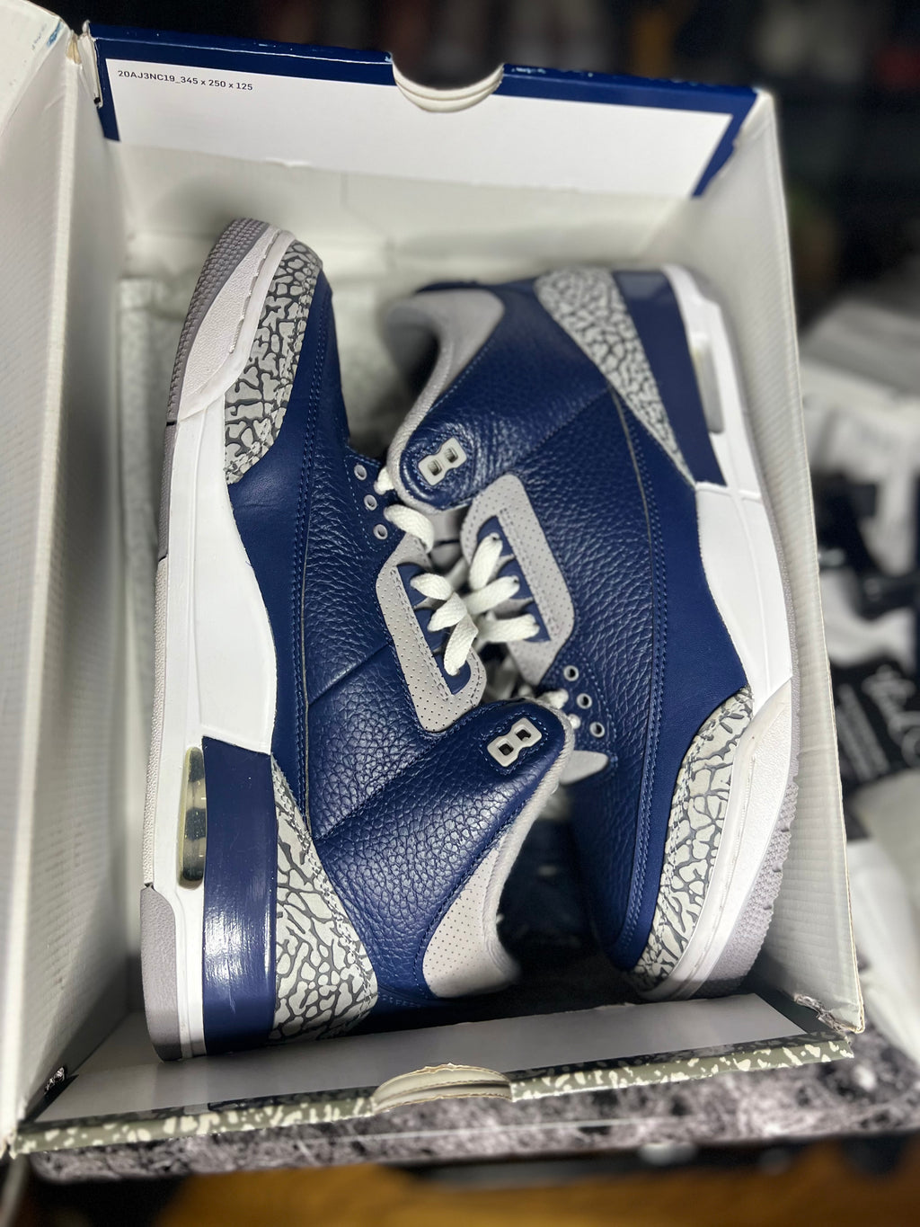Air Jordan 3 Retro “Georgetown” (11.5M) *Pre-Loved*