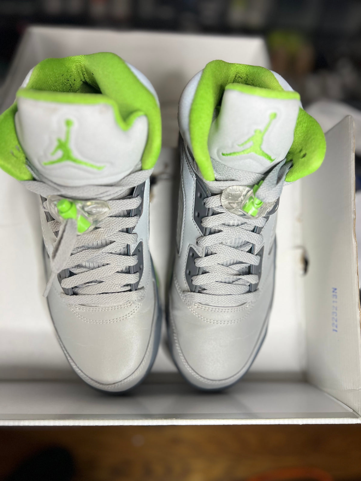 Air Jordan 5 Retro (9M) "Green Bean" OG All *Pre-loved*