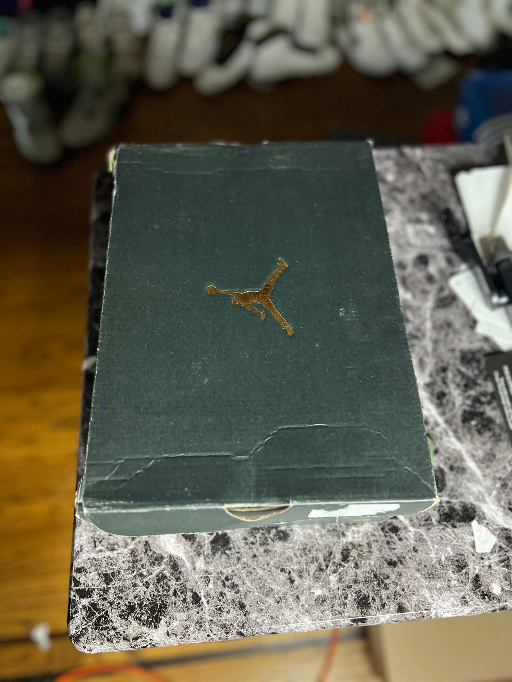 Air Jordan 1 Retro High OG “Washed Black” (GS-7Y) *Pre-Loved*