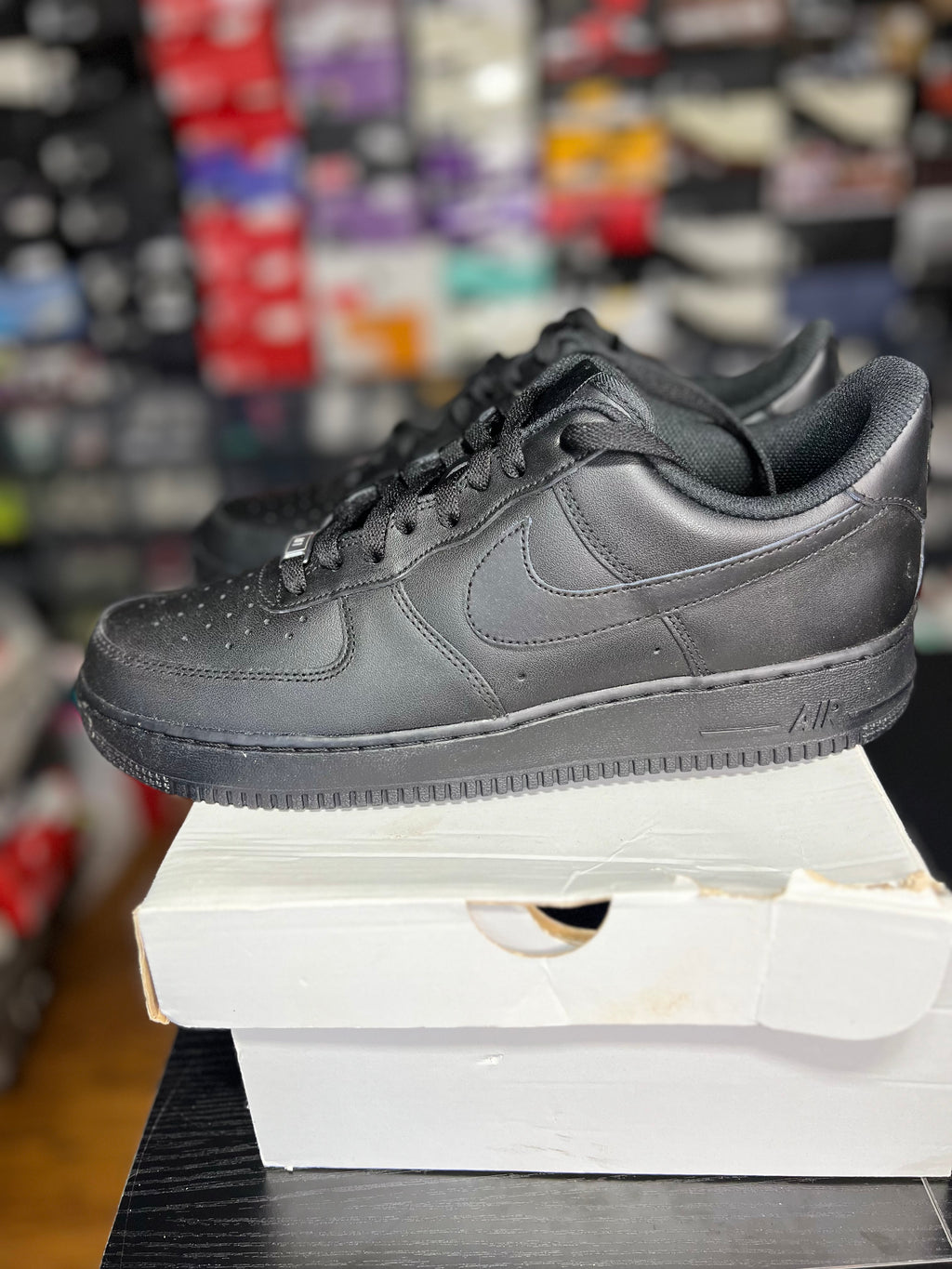 Nike Air Force 1 ‘07 “Black” (11.5M) *NEW*