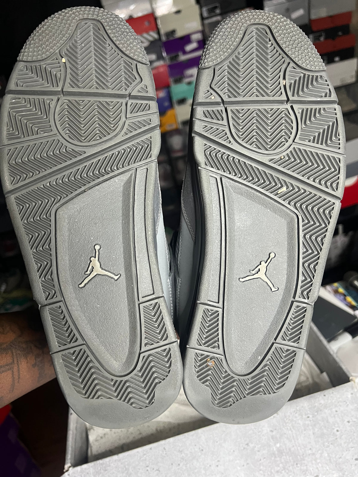 Jordan 4 Retro SE Paris Olympics Wet Cement *Pre-loved*