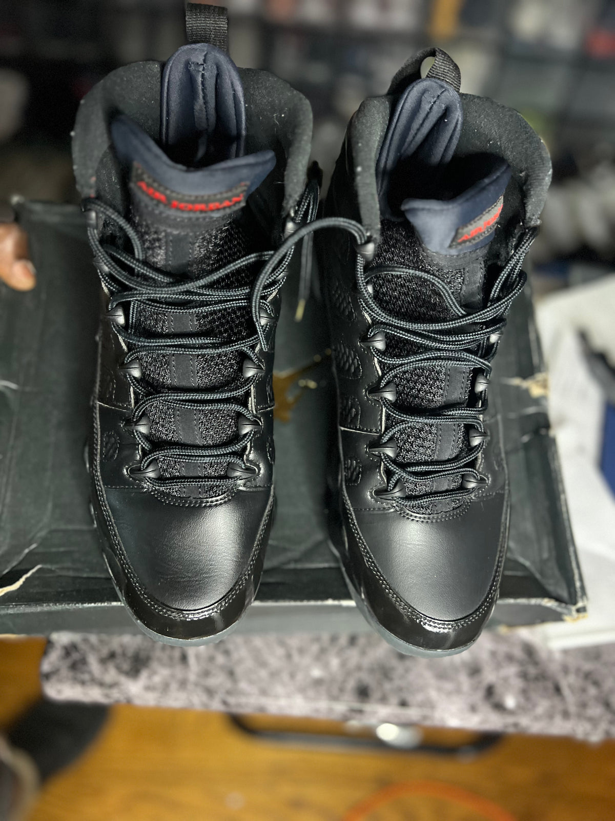 Air Jordan 9 Reteo “Bred Patent” VNDS (11M) *Pre-Loved*