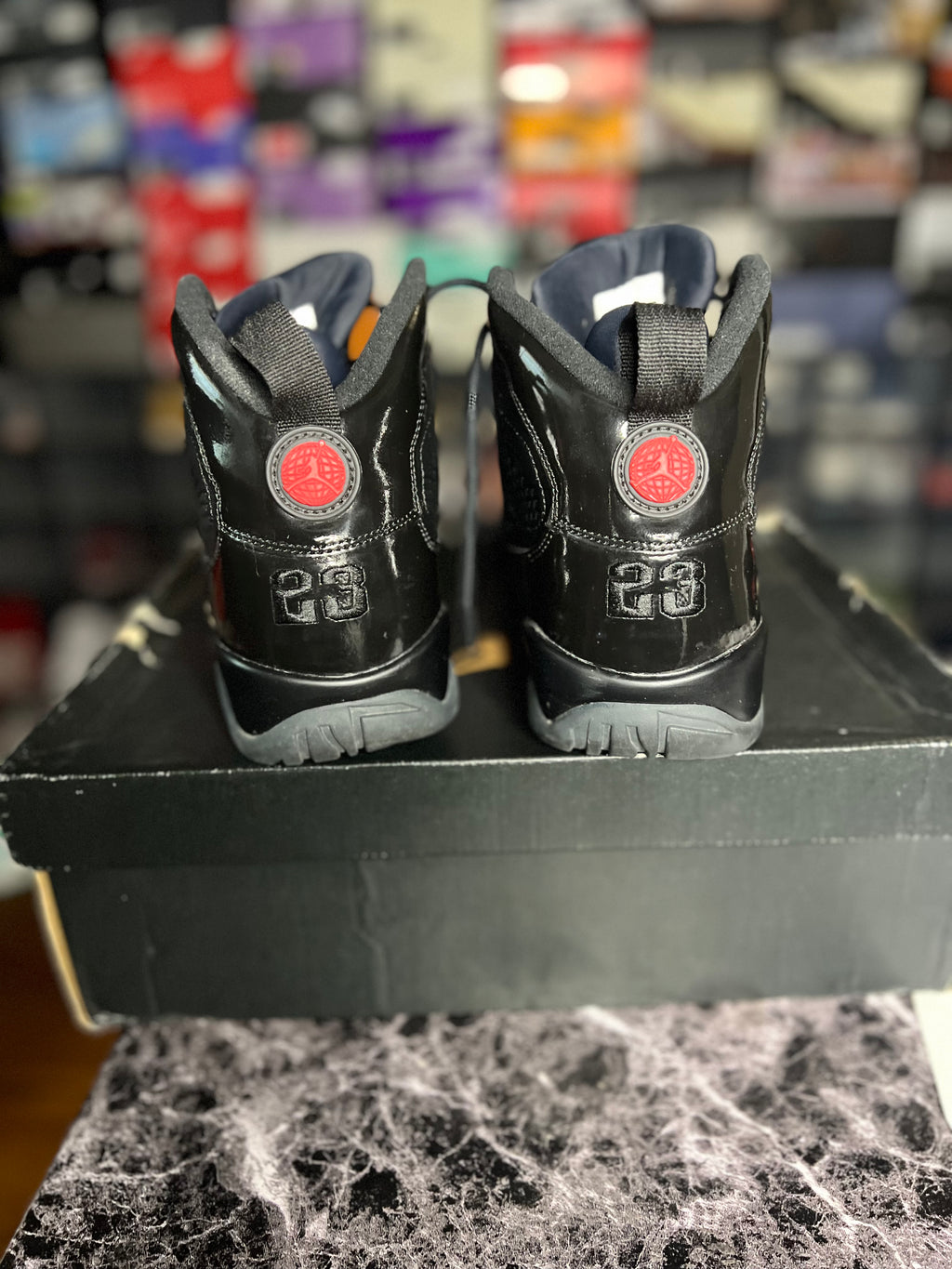 Air Jordan 9 Reteo “Bred Patent” VNDS (11M) *Pre-Loved*