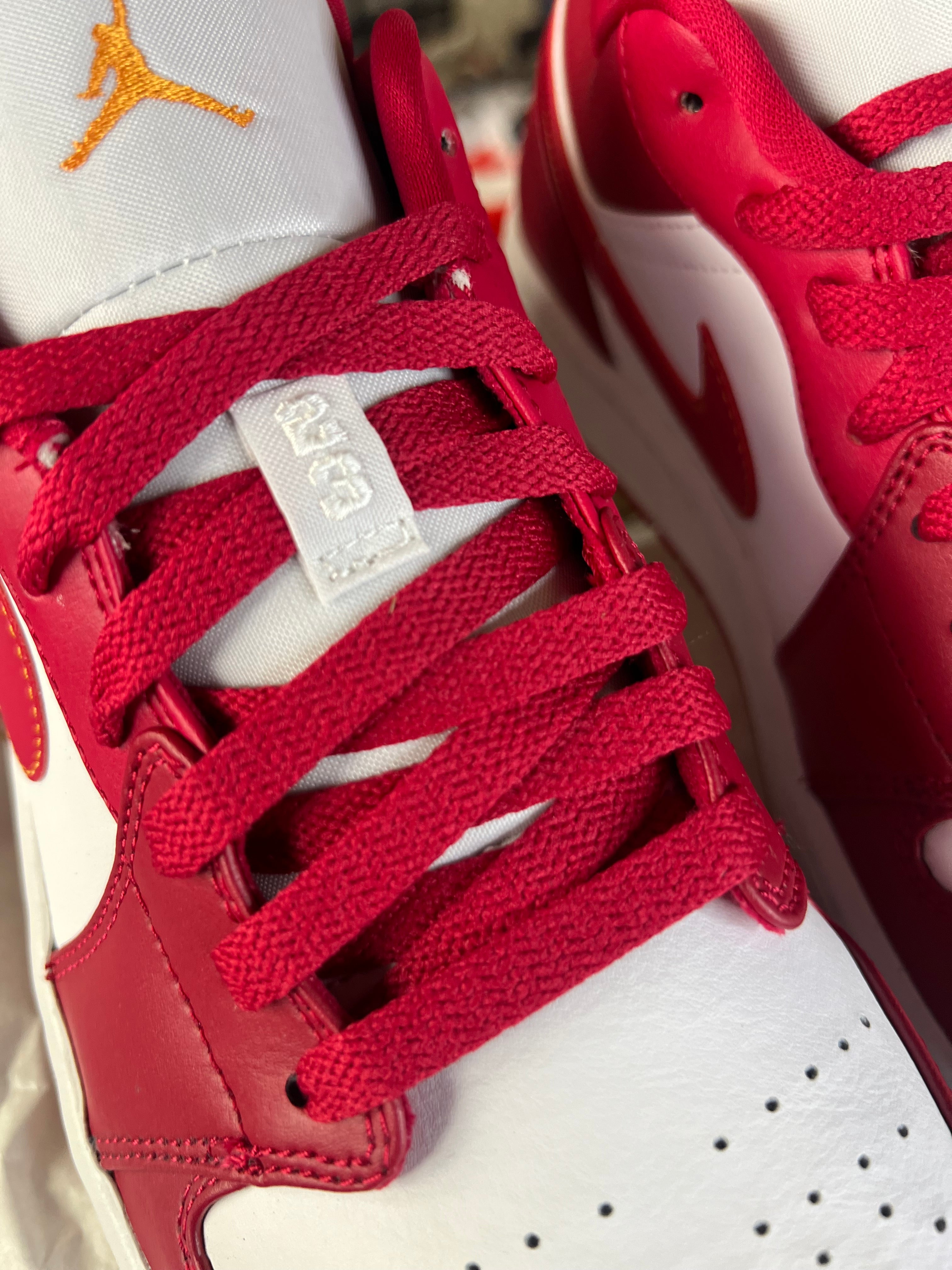 Air Jordan 1 Low ‘Cardinal Red’ (Style Code: 553558604) *NEW*