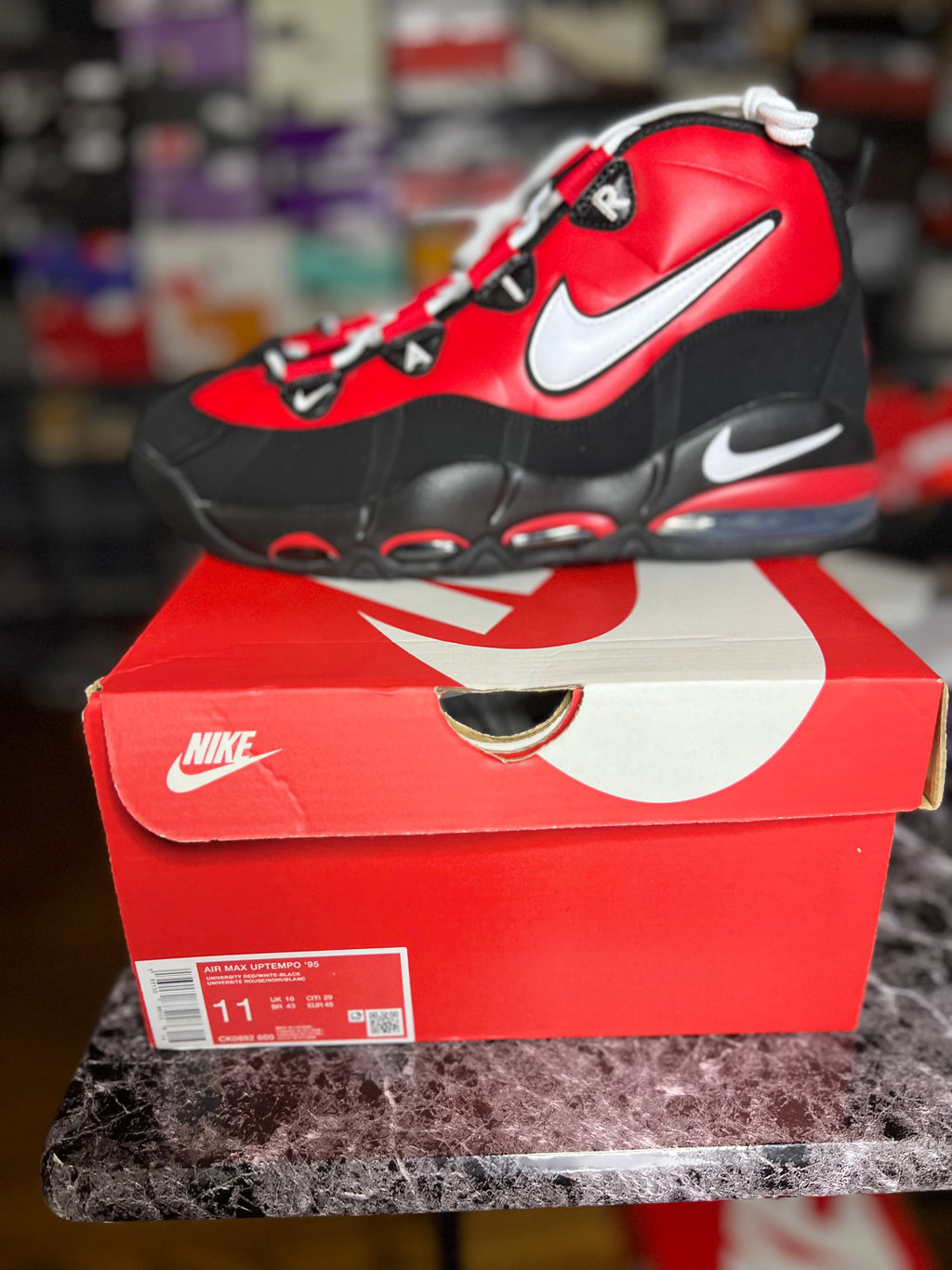 The Nike Air Max Uptempo '95 "Bulls Away" (11M) *NEW*