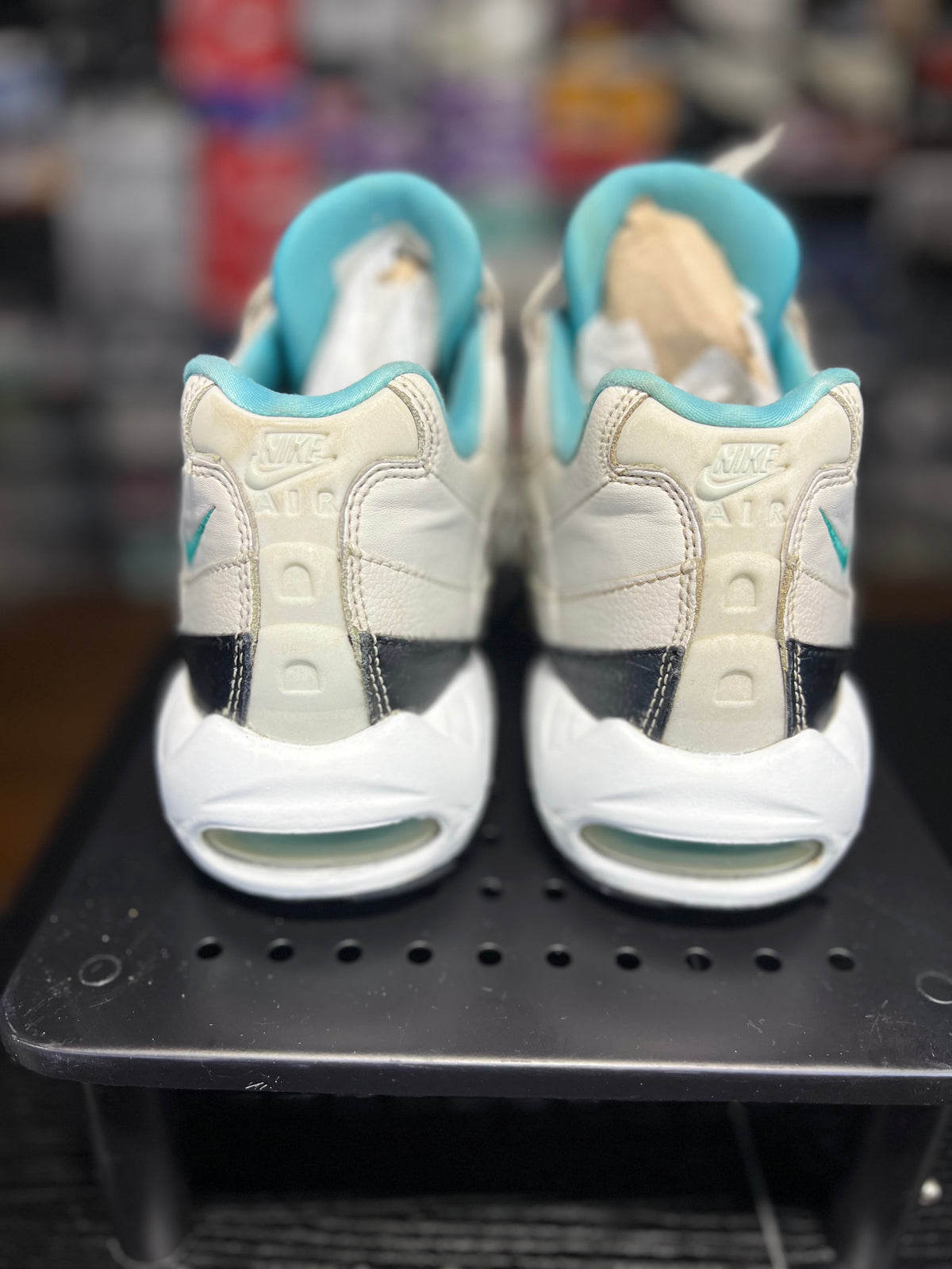 Nike Air Max 95 “Light Bone Sport Turquoise” (9.5M) *Pre-Loved*