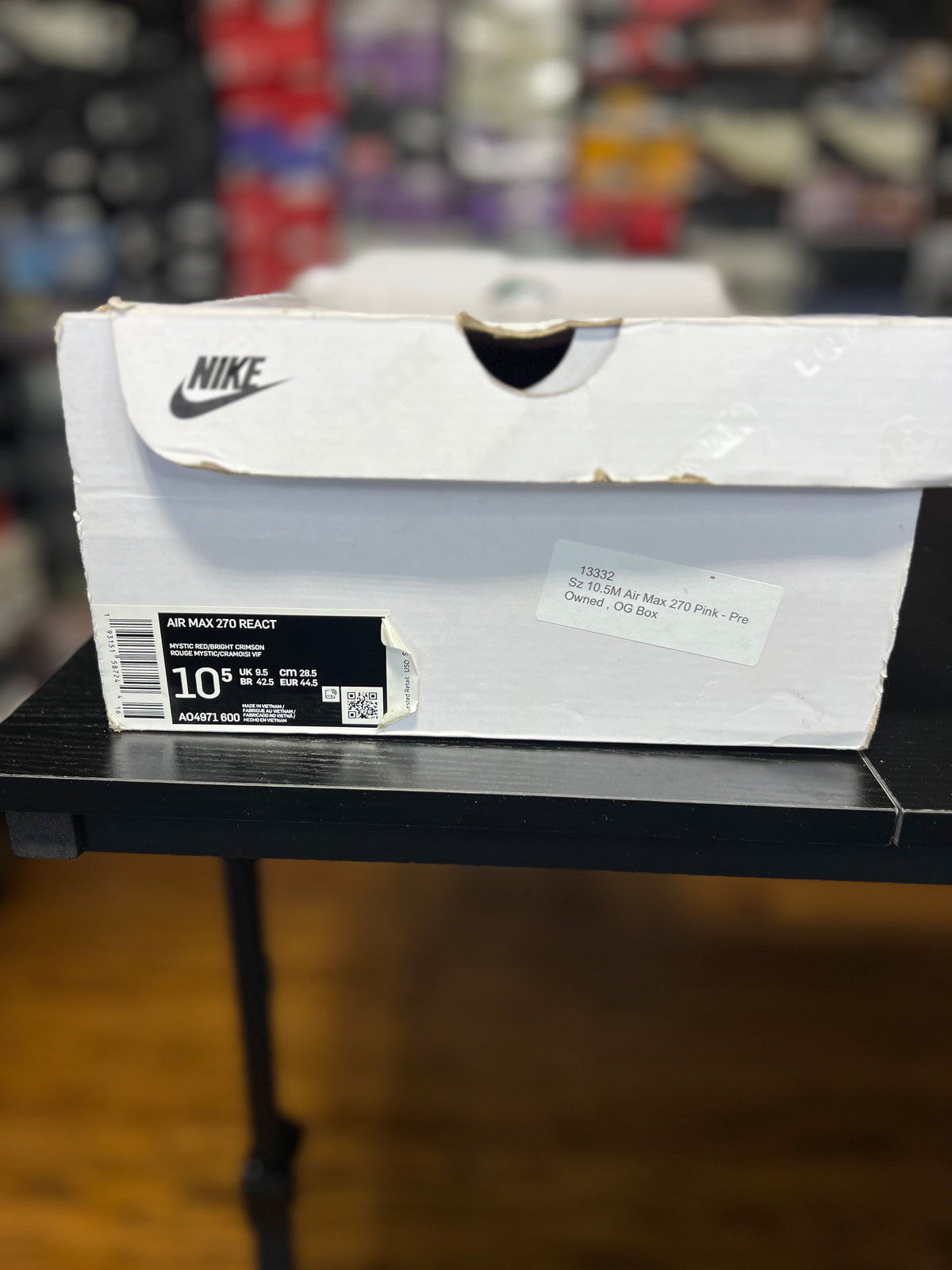 Nike Air Max React 270 “ Electronic Music” (10.5M) *Pre-Loved*