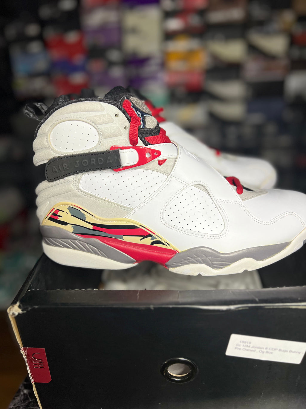 Air Jordan 8 Retro “Bugs Bunny CDP” (13M *Pre-Loved*
