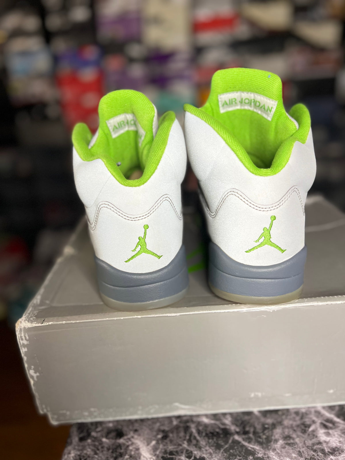 Air Jordan 5 Retro (9M) "Green Bean" OG All *Pre-loved*