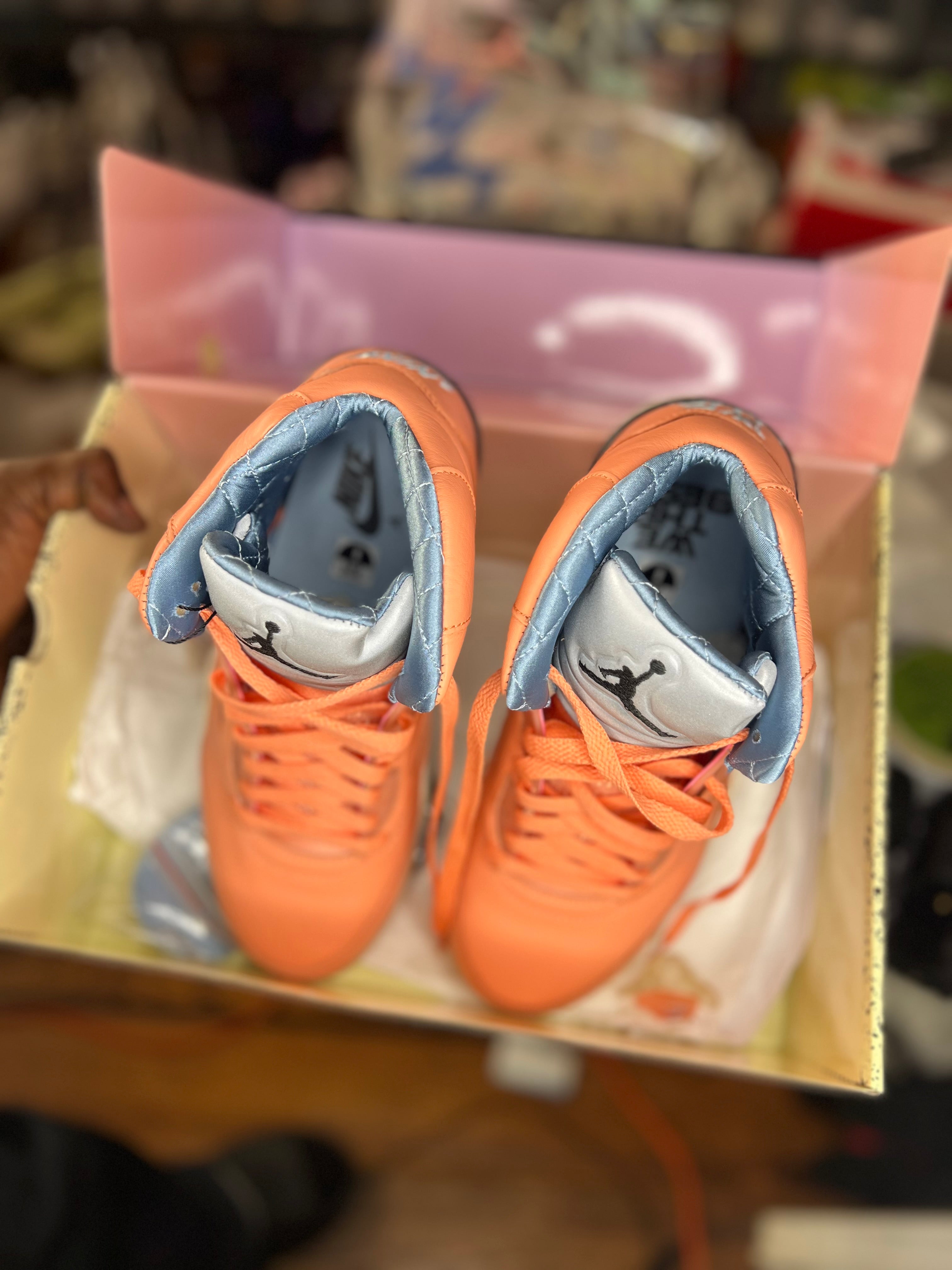 The Air Jordan 5 Retro x DJ Khaled 'We The Best - Crimson Bliss' (Style Code: DV4982-641) *Pre-Loved*