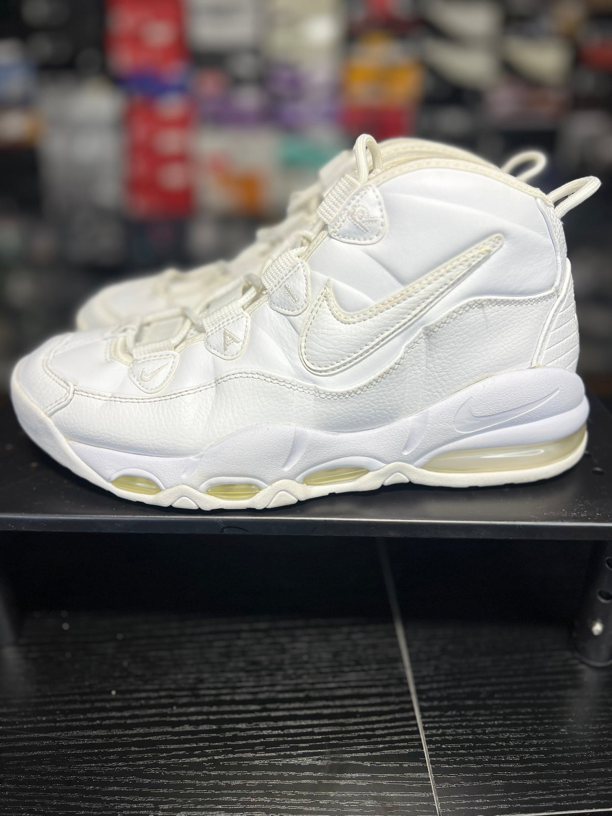 Nike Air Max Uptempo 95 “Tripple White” (9M) *Pre-Loved”