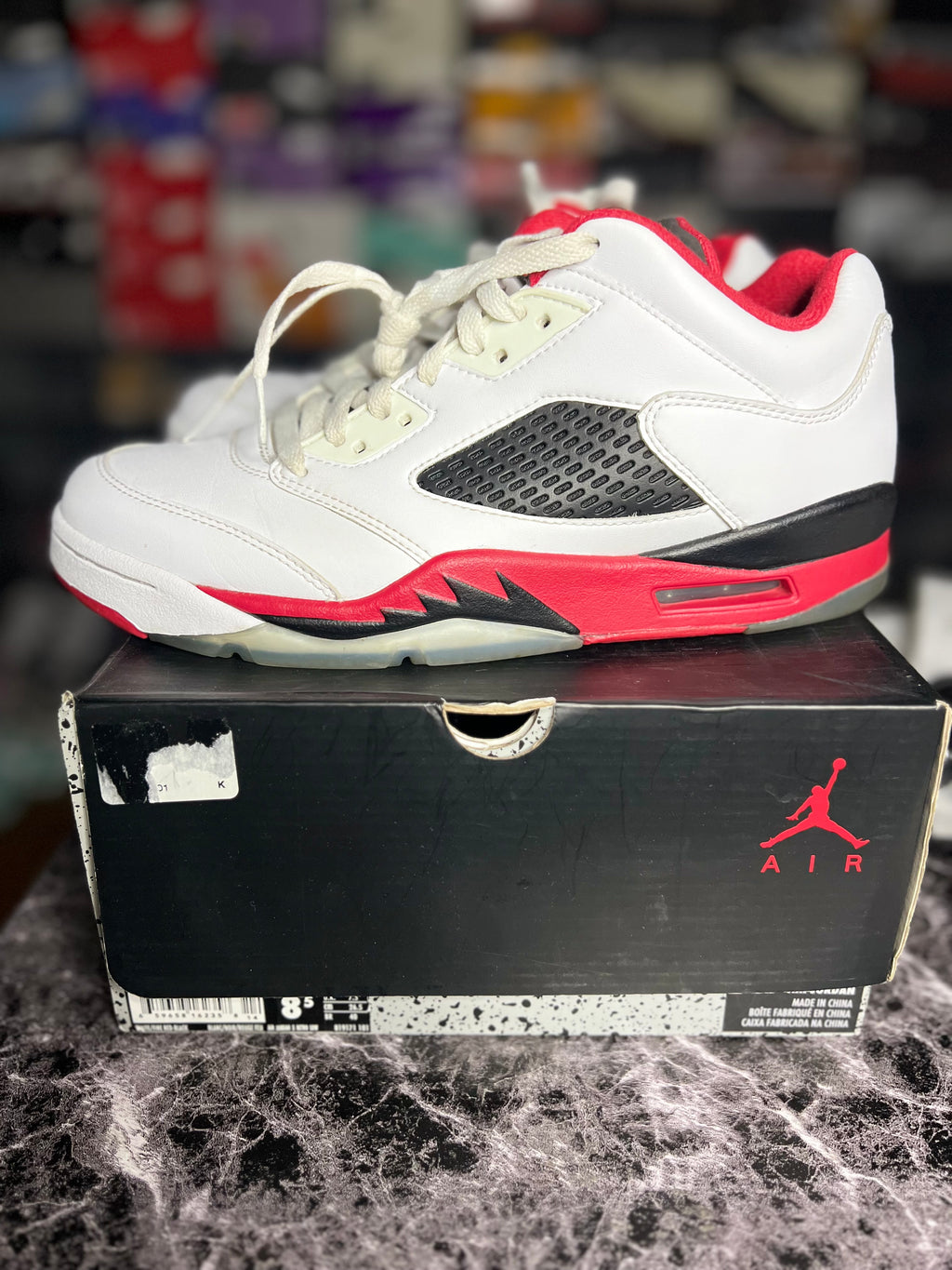 Air Jordan 5 Low “Fire Red” (8.5M) *Pre-Loved*