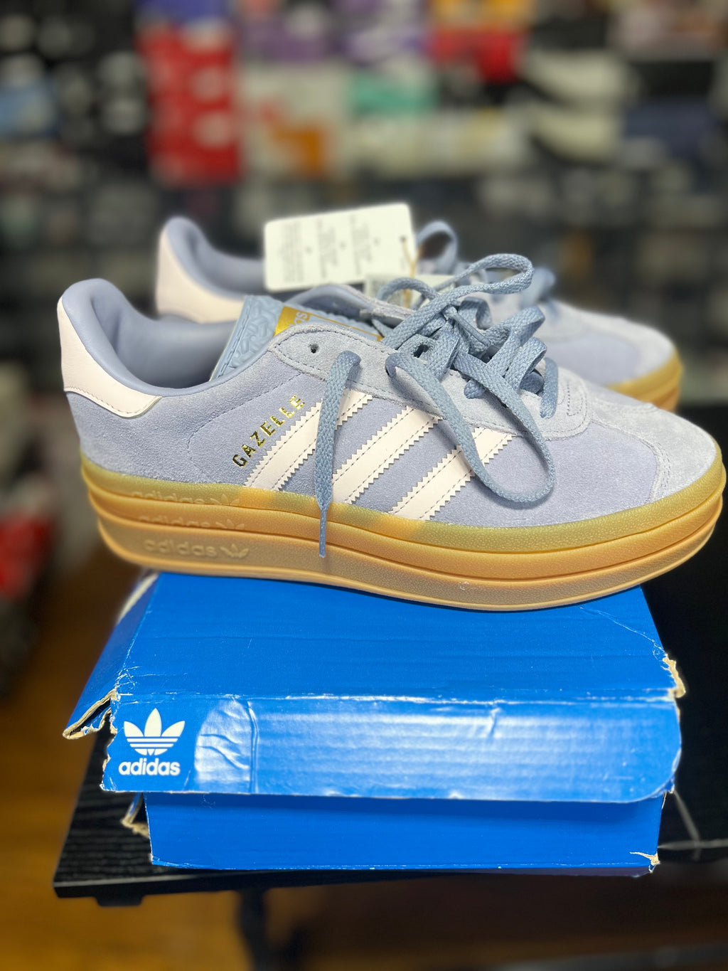 Adidas Gazelle Bold “Clear Sky Cream” (5.5W) *NEW*