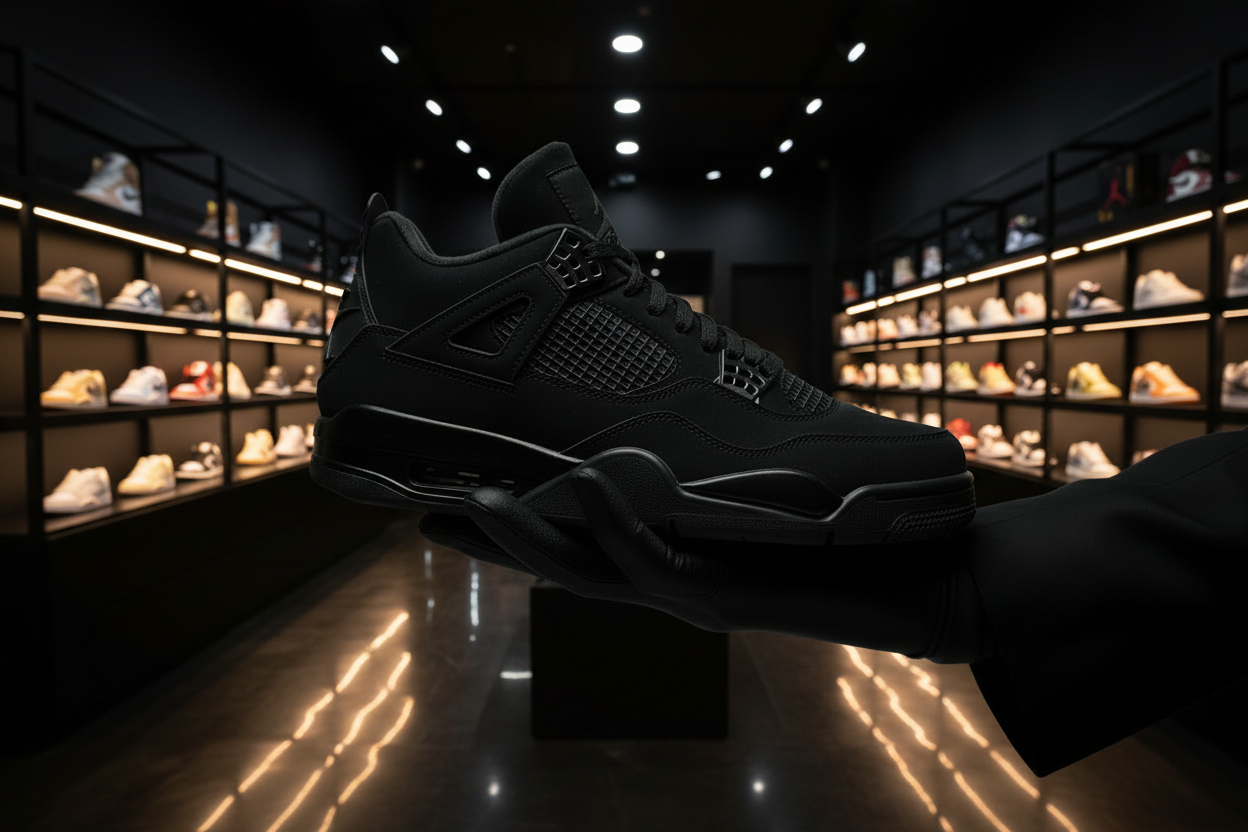 Air Jordan 4 Black cat