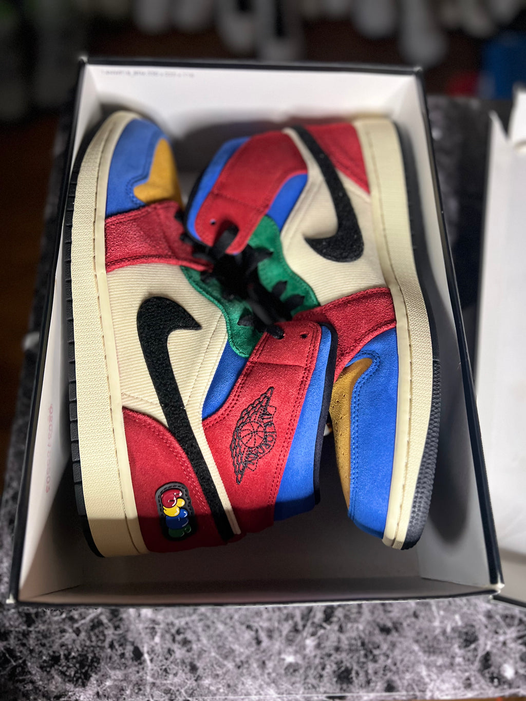 Air Jordan 1 Mid SE "Fearless Blue the Great" (11M) *NEW)