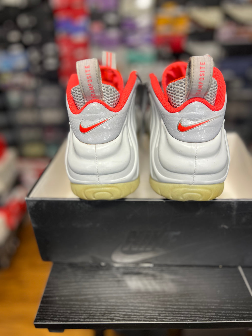 Nike Air Foamposite Pro "Pure Platinum 'Yeezy'" (10.5M) *Pre-Loved*