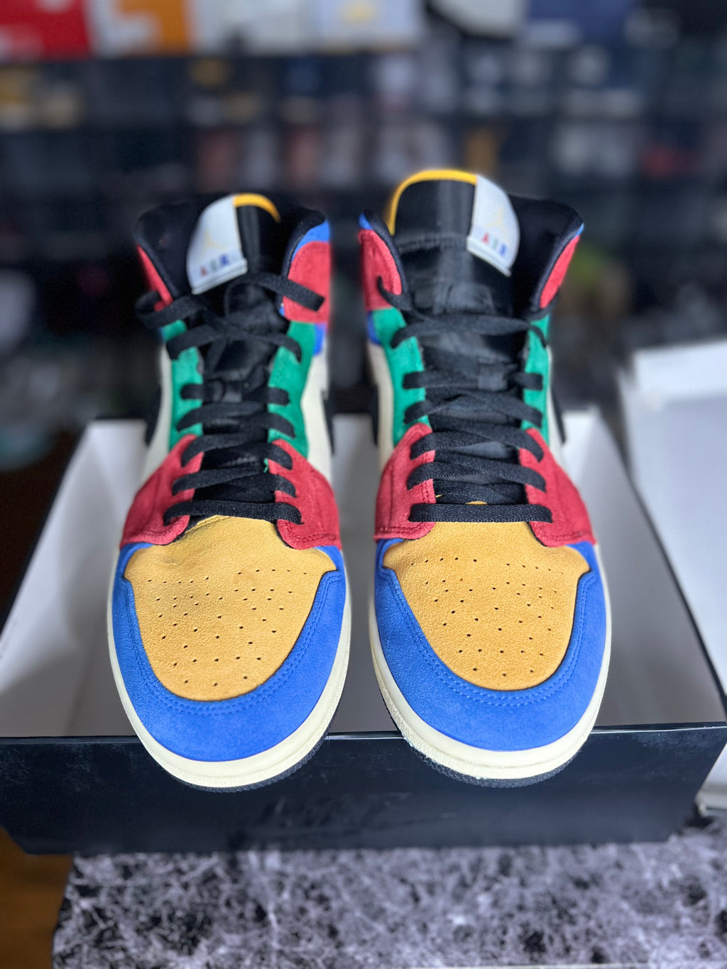 Air Jordan 1 Mid SE "Fearless Blue the Great" (11M) *NEW)
