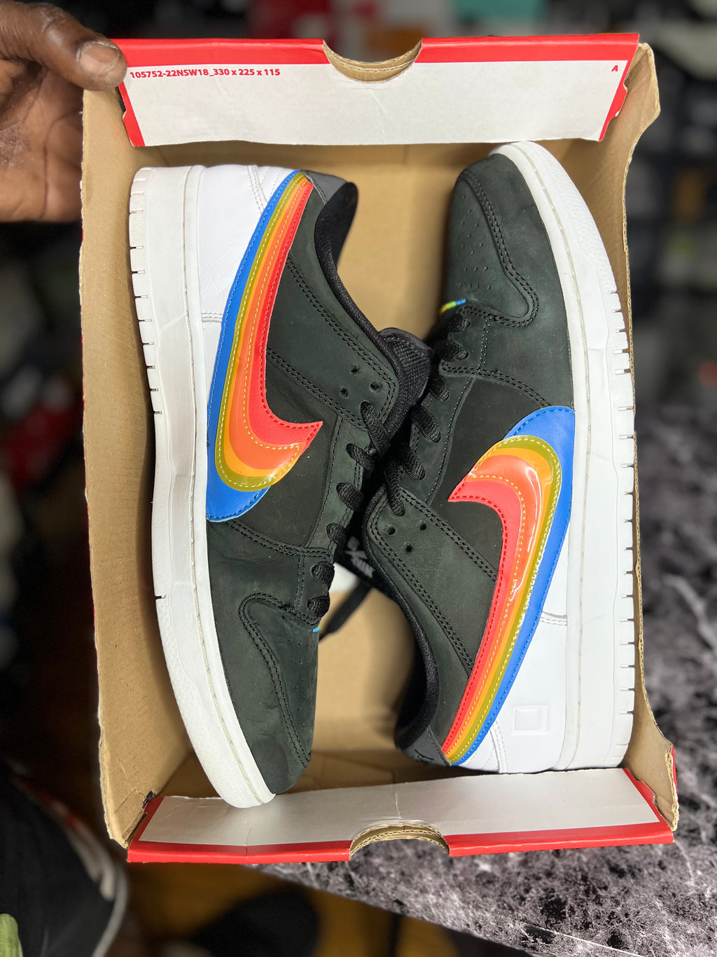Nike SB Dunk Low “Polaroid” (12M) *Pre-Loved*