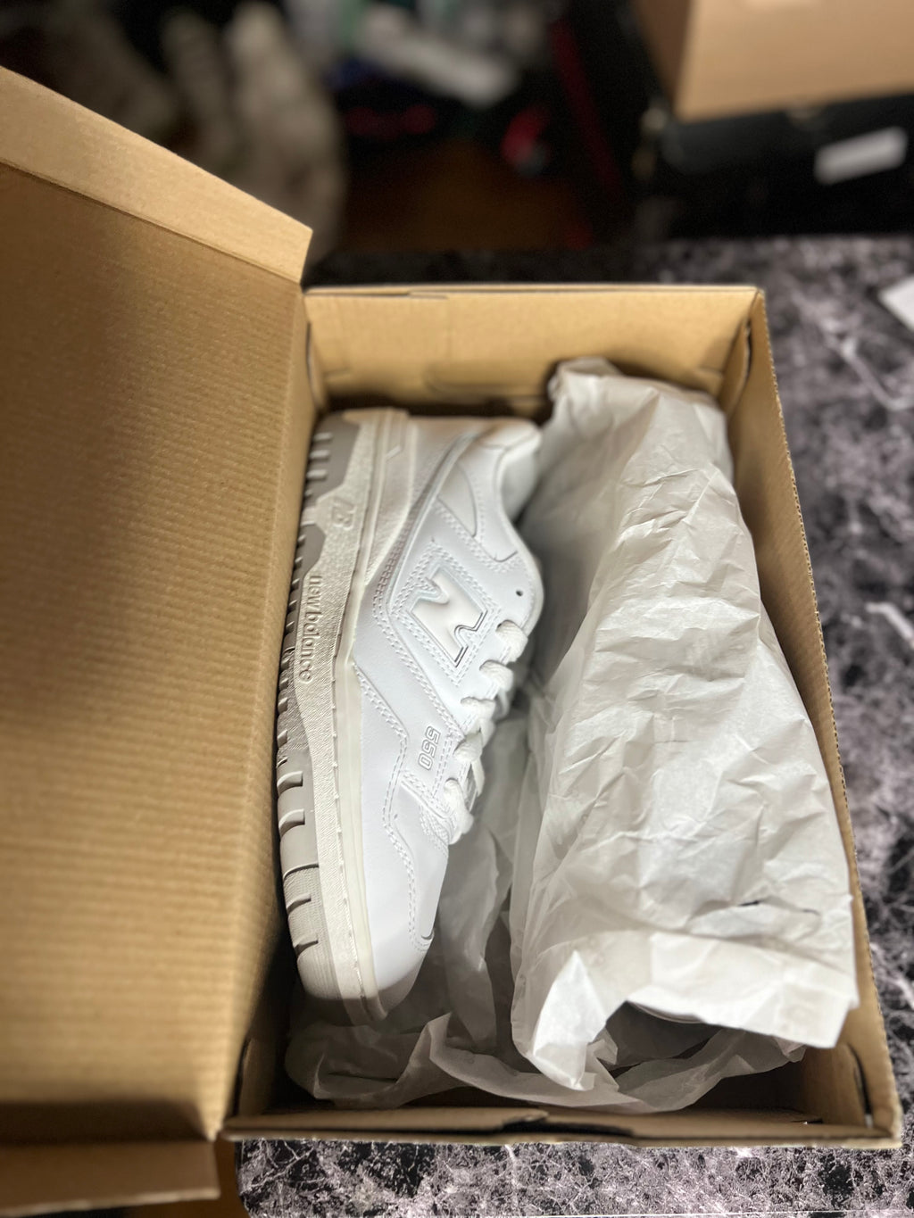 New Balance 550 "White Grey" (7Y) *NEW*