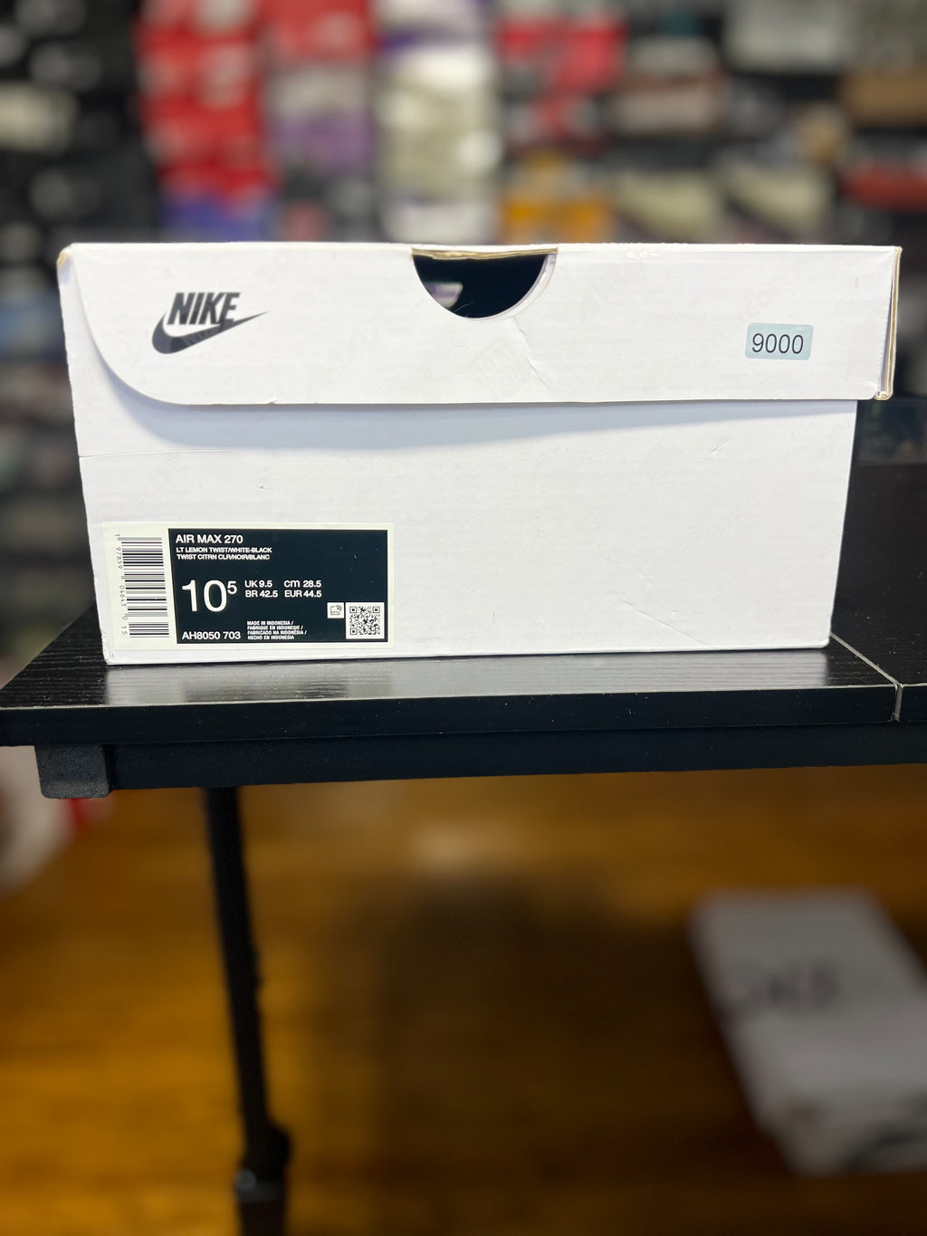 Nike Air Max 270 “Black Light Lemon Twist” (10.5M) *NEW*