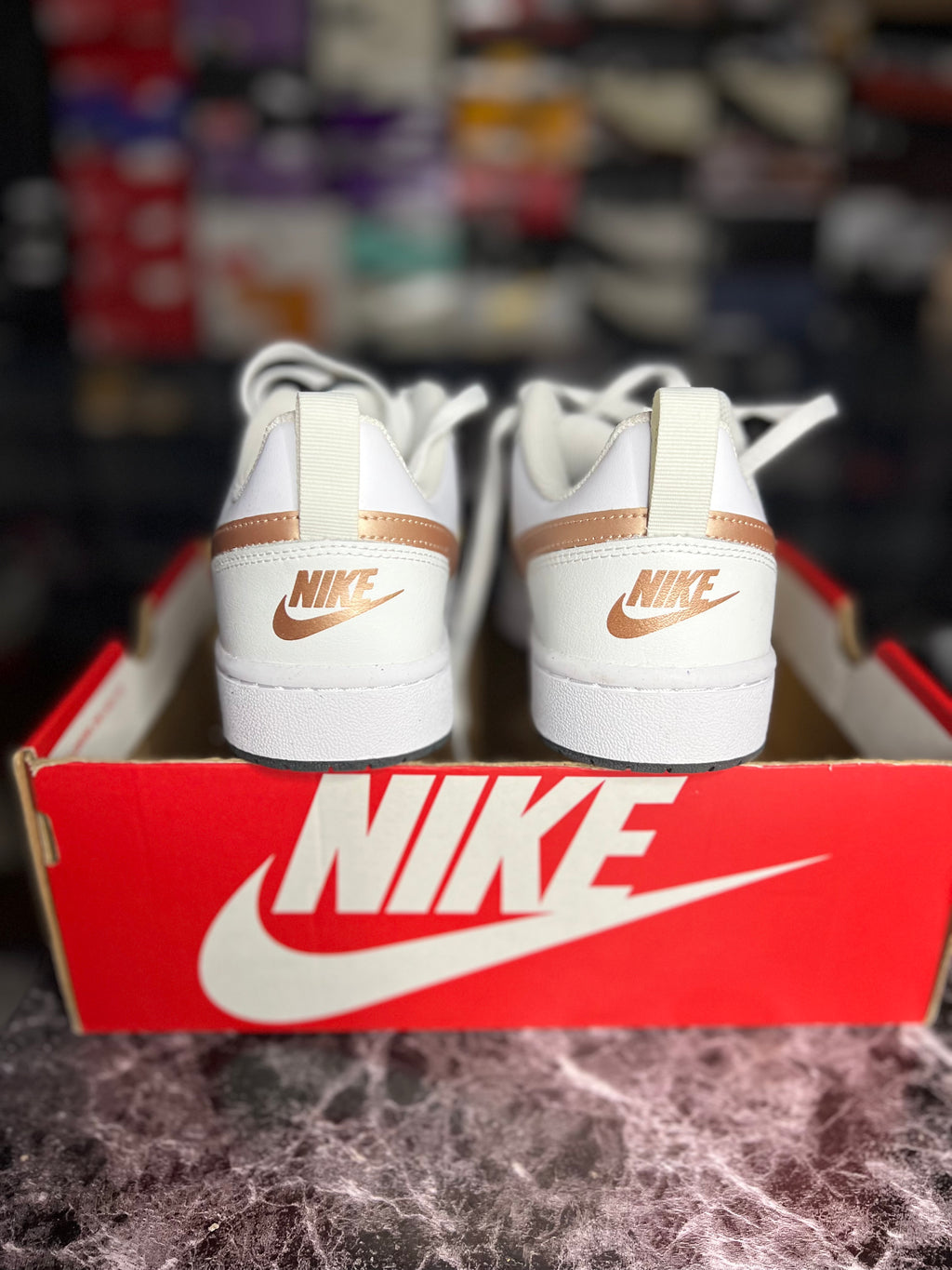 The Nike Court Borough Low 2 (GS) 7Y *NEW* No Lid