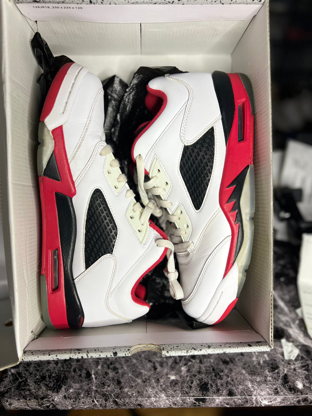 Air Jordan 5 Low “Fire Red” (8.5M) *Pre-Loved*