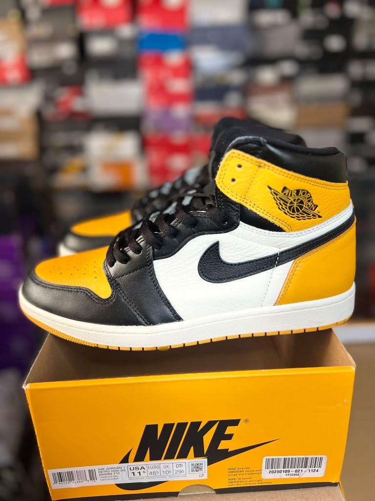 Air Jordan 1 Retro High OG "Taxi" (Style Code: 555088-711) *Pre-Loved*