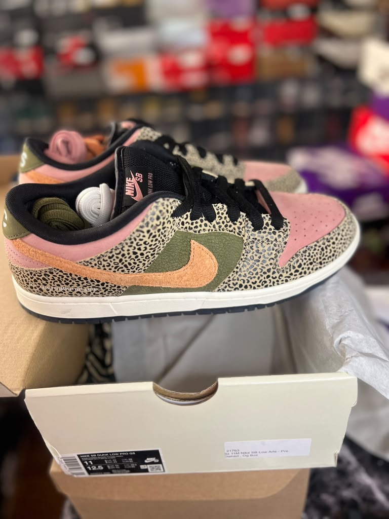 Nike SB Dunk Low Pro QS x Arts-Rec "San Diego Zoo" (Style Code: IH3211-200) *PRE-LOVED*