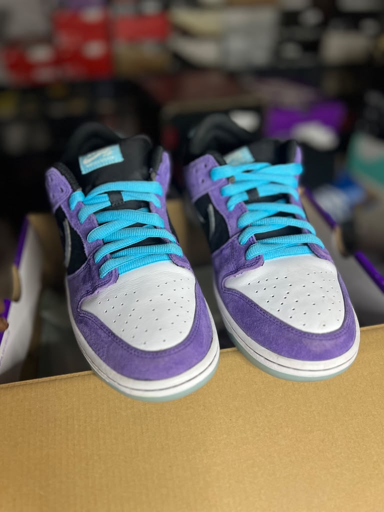 Nike SB Dunk Low Pro x Hayley Wilson "Court Purple" (Style Code: HJ0513-500) *PRE-LOVED*