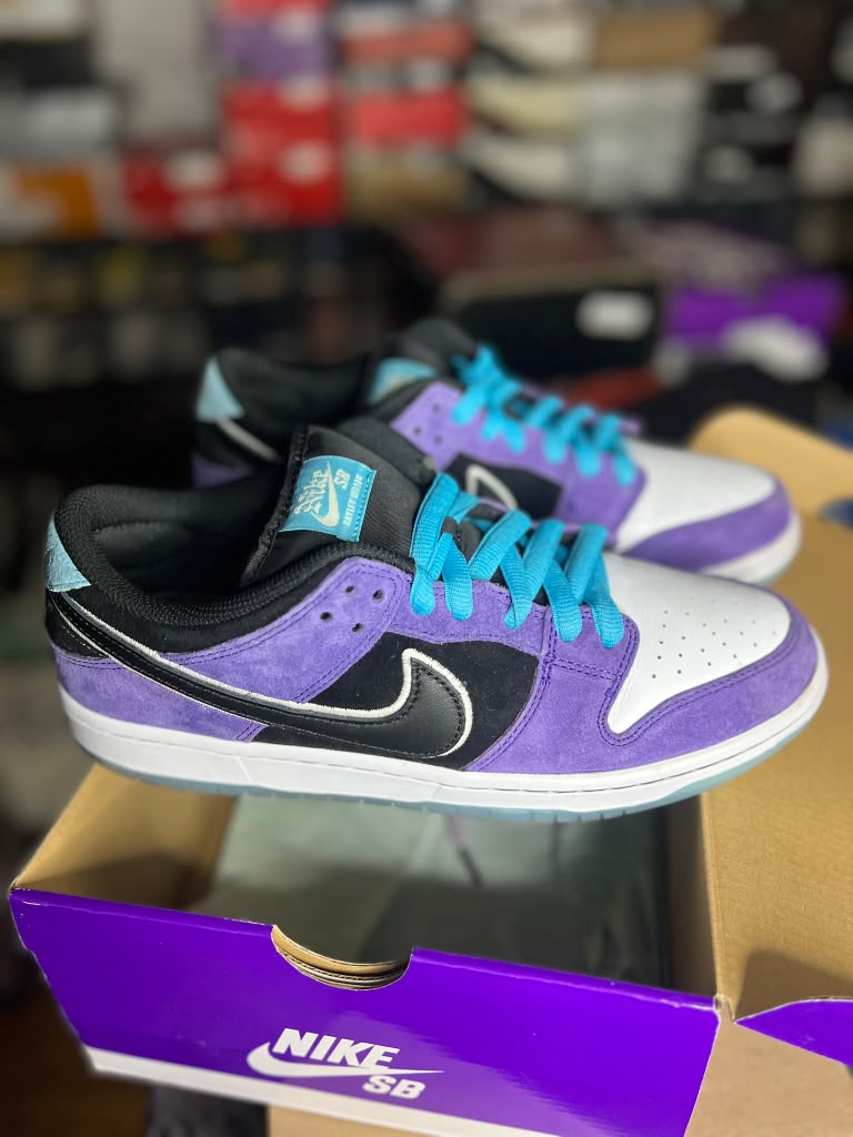 Nike SB Dunk Low Pro x Hayley Wilson "Court Purple" (Style Code: HJ0513-500) *PRE-LOVED*